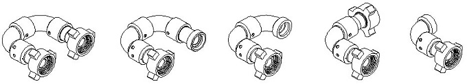 Long sweep swivel joint Long Sweep Swivel Joint